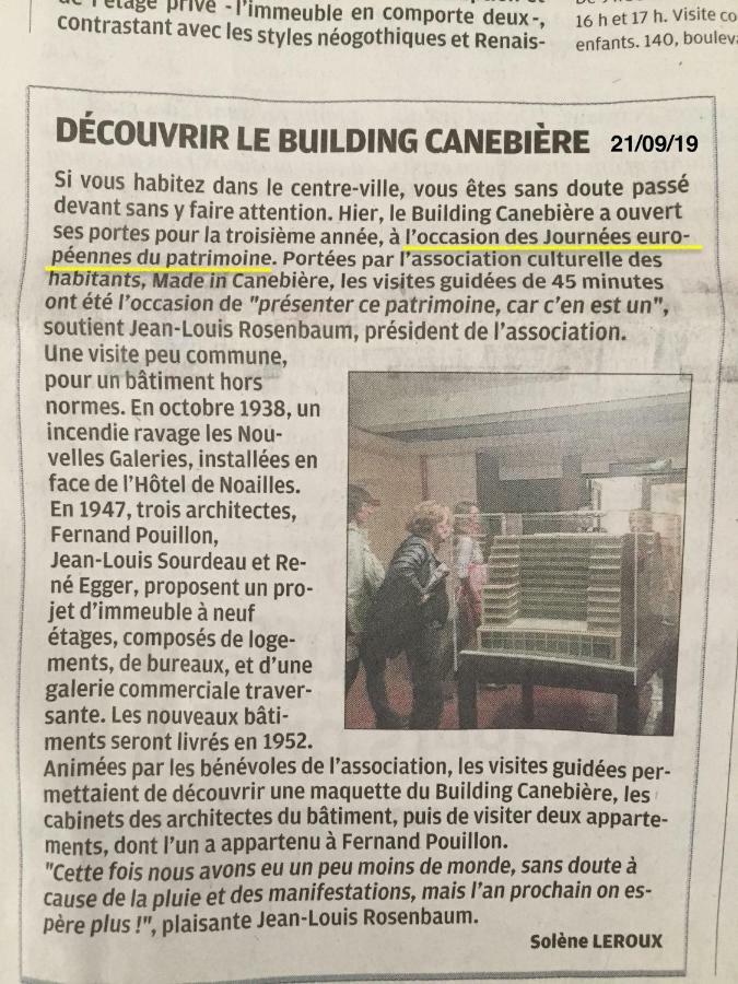 The Building Canebiere マルセイユ エクステリア 写真